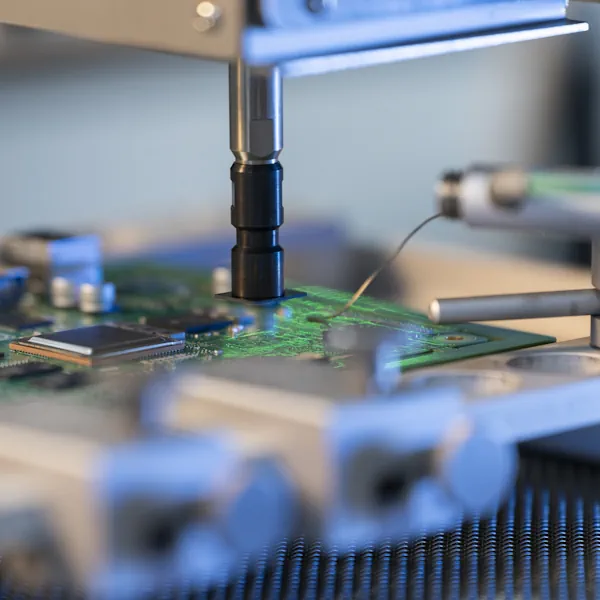 Reparto produttivo di assemblaggio schede elettroniche